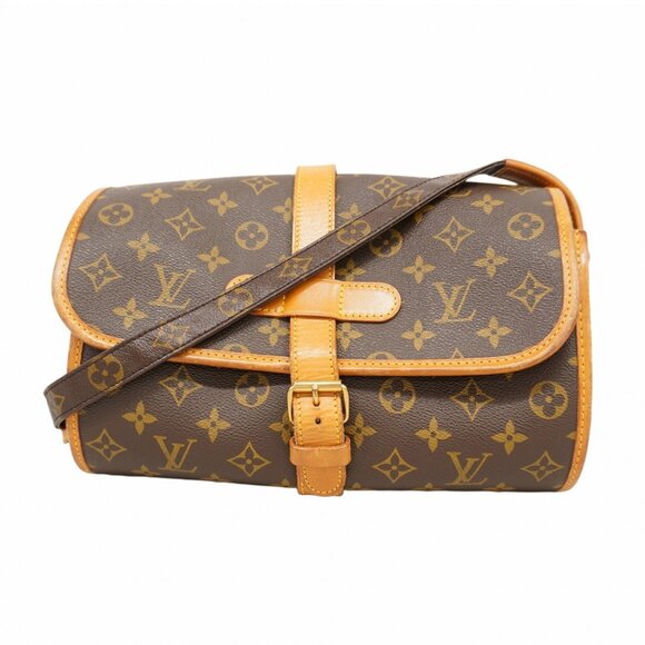 LOUIS VUITTON Authentic Brown Monogram Shoulder Bag